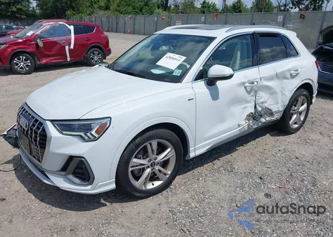 2022 Audi Q3 Premium Plus 45 Tfsi S Line Quattro Tiptronic из США, поврежденный, VIN WA1EECF32N1066345